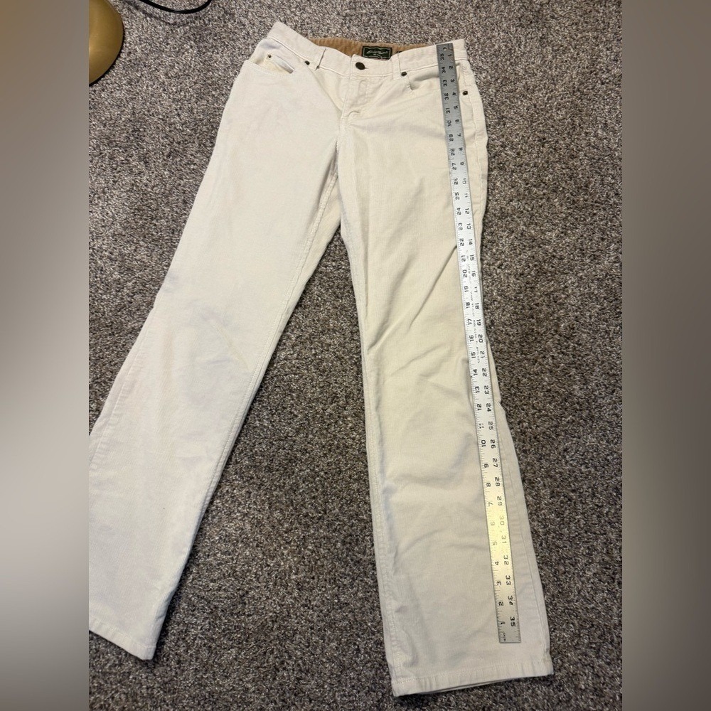 Eddie Bauer Cream Corduroy Pants - Picture 5 of 5